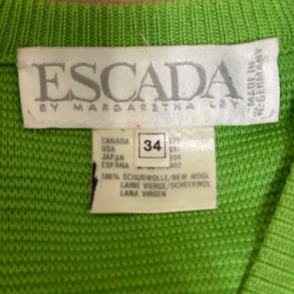 Authentic ESCADA Jacket - Picture 4 of 4
